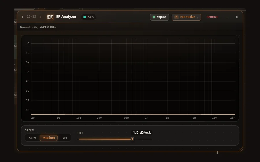 The EF Analyzer window in Engineer Factory